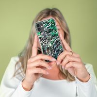 iMoshion Design hoesje iPhone 5 / 5s / SE - Jungle - Wit / Zwart