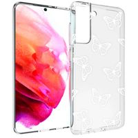 iMoshion Design hoesje Samsung Galaxy S21 FE - Butterfly