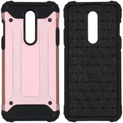 iMoshion Rugged Xtreme Backcover OnePlus 8 - Rosé Goud