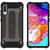 iMoshion Rugged Xtreme Backcover Samsung Galaxy A70 - Zwart