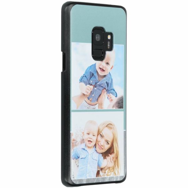 Ontwerp je eigen Samsung Galaxy S9 hardcase hoesje - Zwart