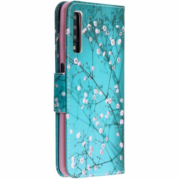 Design Softcase Bookcase Samsung Galaxy A7 (2018)