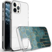 iMoshion Design hoesje iPhone 12 (Pro) - Patroon - Groen