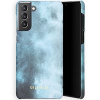 Selencia Maya Fashion Backcover Samsung Galaxy S21 Plus - Air Blue