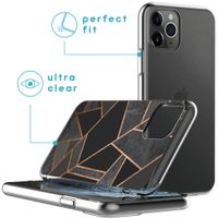 iMoshion Design hoesje iPhone 11 Pro - Grafisch Koper / Zwart