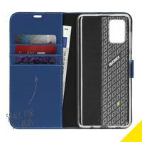 Accezz Wallet Softcase Bookcase Samsung Galaxy A71 - Blauw