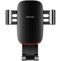 Baseus Metal Age Gravity Car Mount - Telefoonhouder auto - Ventilatierooster - Rood