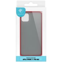 iMoshion Frosted Backcover iPhone 11 Pro Max - Rood