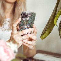 iMoshion Design hoesje Samsung Galaxy A72 - Jungle - Groen / Roze