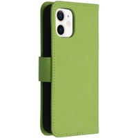 iMoshion Uitneembare 2-in-1 Luxe Bookcase iPhone 12 Mini - Groen