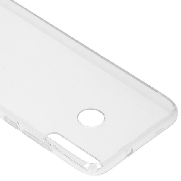 Softcase Backcover Huawei P40 Lite E - Transparant