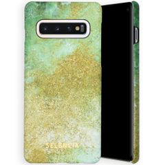 Selencia Maya Fashion Backcover Samsung Galaxy S10 - Green Nature