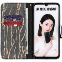 Design Softcase Bookcase Huawei P Smart (2019)