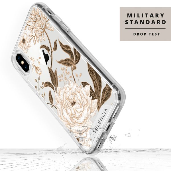 Selencia Zarya Fashion Extra Beschermende Backcover iPhone Xs / X