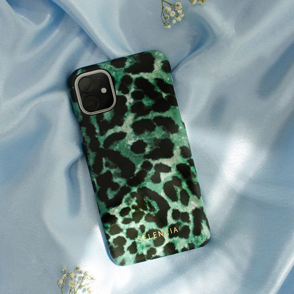 Selencia Maya Fashion Backcover Samsung Galaxy S10 - Green Panther