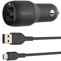 Belkin Boost↑Charge™ Dual USB Car Charger + Micro-USB kabel - 24W