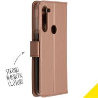 Accezz Wallet Softcase Bookcase Motorola Moto G8 Power - Rosé Goud