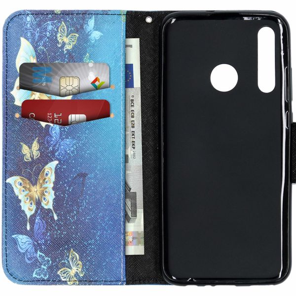 Design Softcase Bookcase Huawei P Smart Plus (2019)