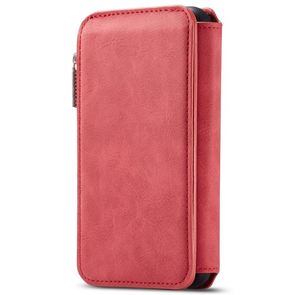 CaseMe Luxe 2 in 1 Portemonnee Bookcase iPhone 11 - Rood