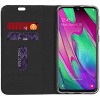 Design Softcase Bookcase Samsung Galaxy A40