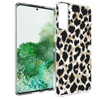 iMoshion Design hoesje Samsung Galaxy S21 Plus - Luipaard / Zwart