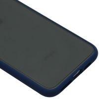 iMoshion Frosted Backcover iPhone 11 Pro Max - Blauw