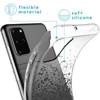 iMoshion Design hoesje Samsung Galaxy S20 Plus - Spetters - Zwart