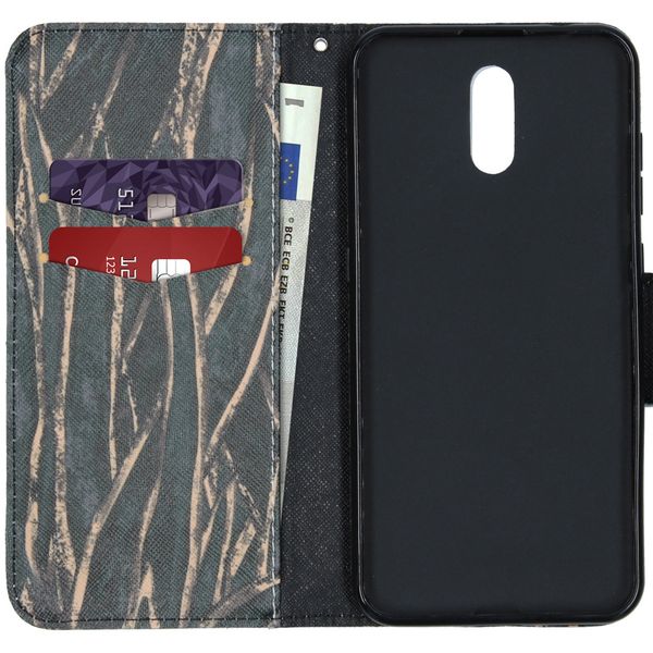 Design Softcase Bookcase Nokia 2.3 - Wild Bladeren