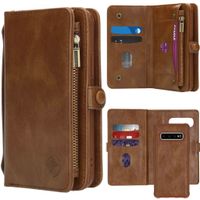 iMoshion 2-in-1 Wallet Bookcase Samsung Galaxy S10 - Bruin