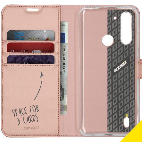 Accezz Wallet Softcase Bookcase Motorola Moto G8 Power Lite