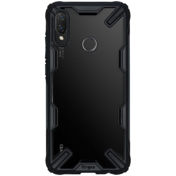 Ringke Fusion X Backcover Huawei P Smart (2019) - Zwart