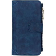 Luxe Portemonnee iPhone 11 - Donkerblauw