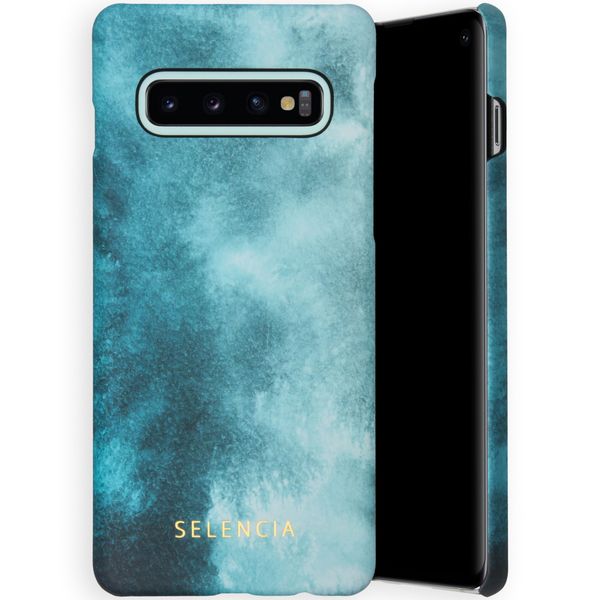 Selencia Maya Fashion Backcover Samsung Galaxy S10 - Air Blue