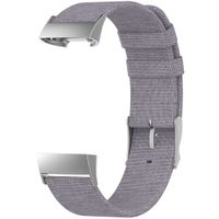 iMoshion Nylon bandje Fitbit Charge 3 / 4 - Grijs