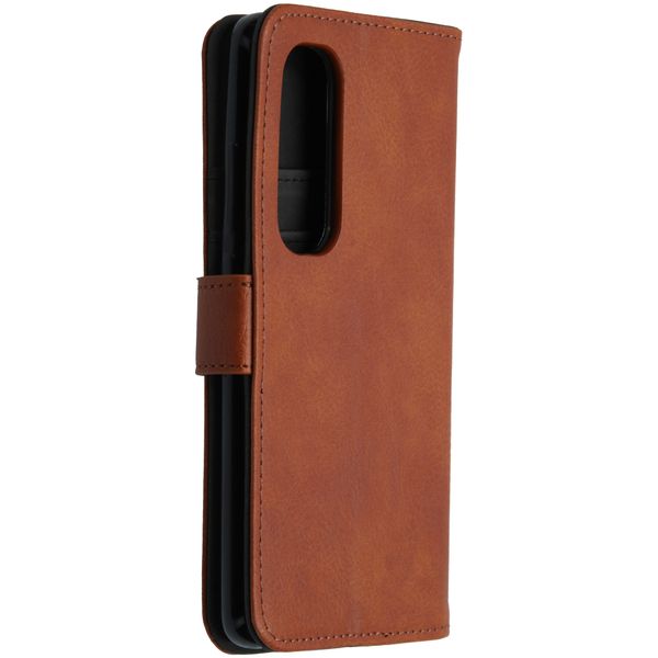 iMoshion Luxe Bookcase Xiaomi Mi Note 10 Lite - Bruin