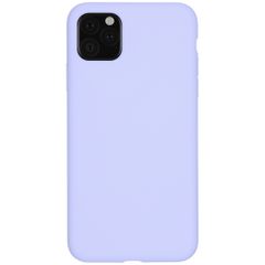 Accezz Liquid Silicone Backcover iPhone 11 Pro Max - Paars