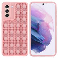 iMoshion Pop It Fidget Toy - Pop It hoesje Samsung Galaxy S21 - Roze