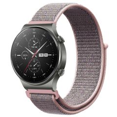 iMoshion Nylon bandje Huawei Watch GT 2 / Pro / 2e Sport 46 mm - Roze