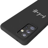 iMoshion Design hoesje Samsung Galaxy A72 - Fuck Off - Zwart