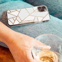 iMoshion Design hoesje iPhone 5 / 5s / SE - Grafisch Koper / Wit