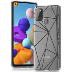 iMoshion Design hoesje Samsung Galaxy A21s - Grafisch - Lijn