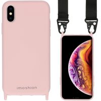 iMoshion Color Backcover met koord - Nylon Strap iPhone Xs / X