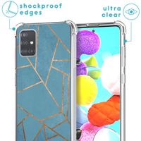 iMoshion Design hoesje met koord Samsung Galaxy A71 - Grafisch Koper