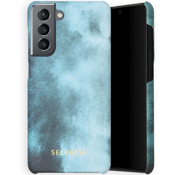 Selencia Maya Fashion Backcover Samsung Galaxy S21 - Air Blue