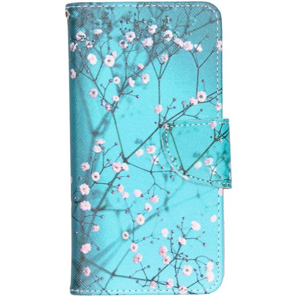 Design Softcase Bookcase Samsung Galaxy A40 - Bloesem