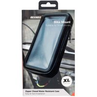 Accezz Telefoonhouder fiets - Universeel - Maximaal 16,8 cm lang - Zwart