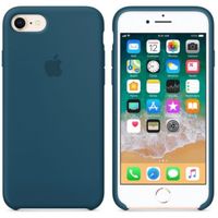 Apple Silicone Backcover iPhone SE (2022 / 2020) / 8 / 7 - Cosmos Blue