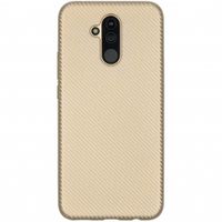 Carbon Softcase Backcover Huawei Mate 20 Lite