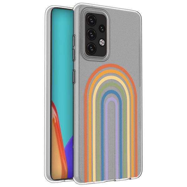 iMoshion Design hoesje Samsung Galaxy A52(s) (5G/4G) - Rainbow