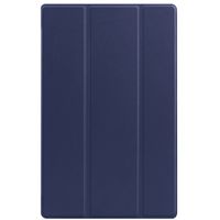 iMoshion Trifold Bookcase Lenovo Tab M10 HD (2nd gen) - Donkerblauw